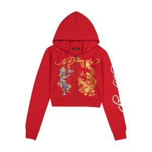 Dragon Zip Front Hoodie