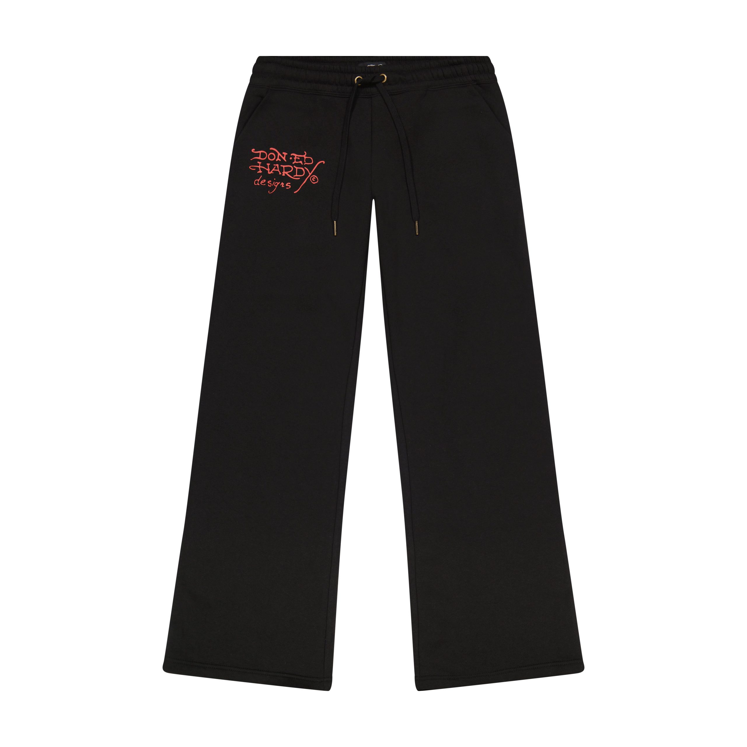 LKS Skull Black Flared Sweatpant