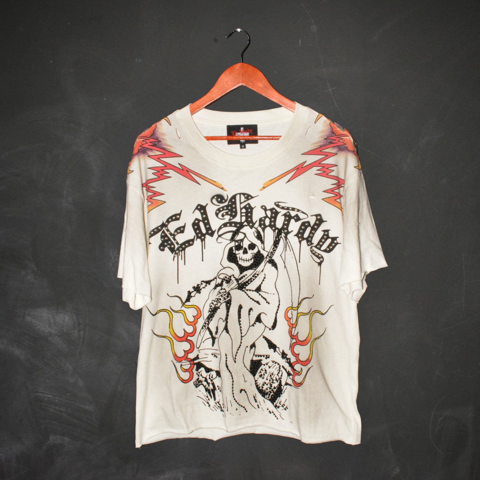 REAPER CROPPED MENS BOXY TEE