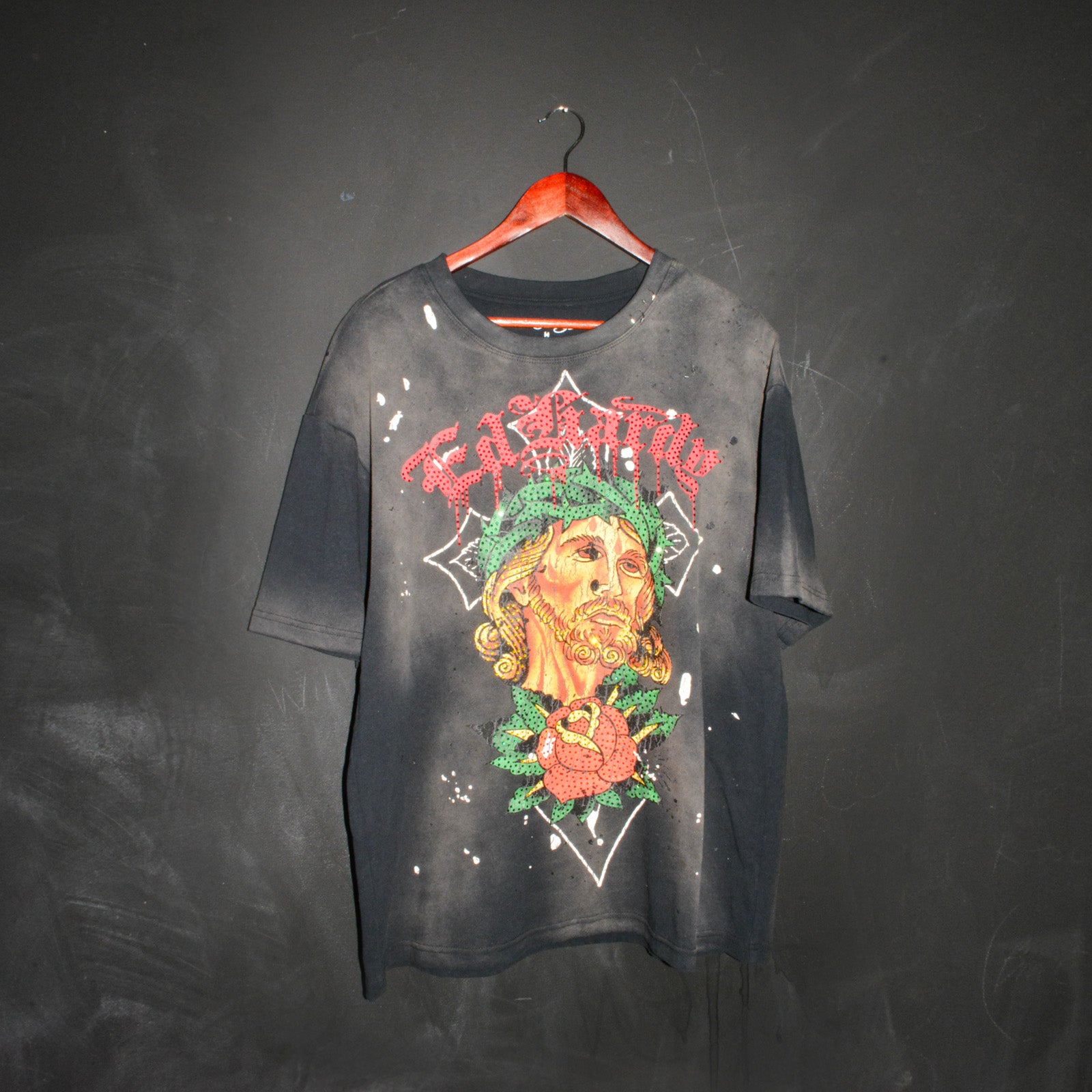 HOLY CROSS BOXY TEE