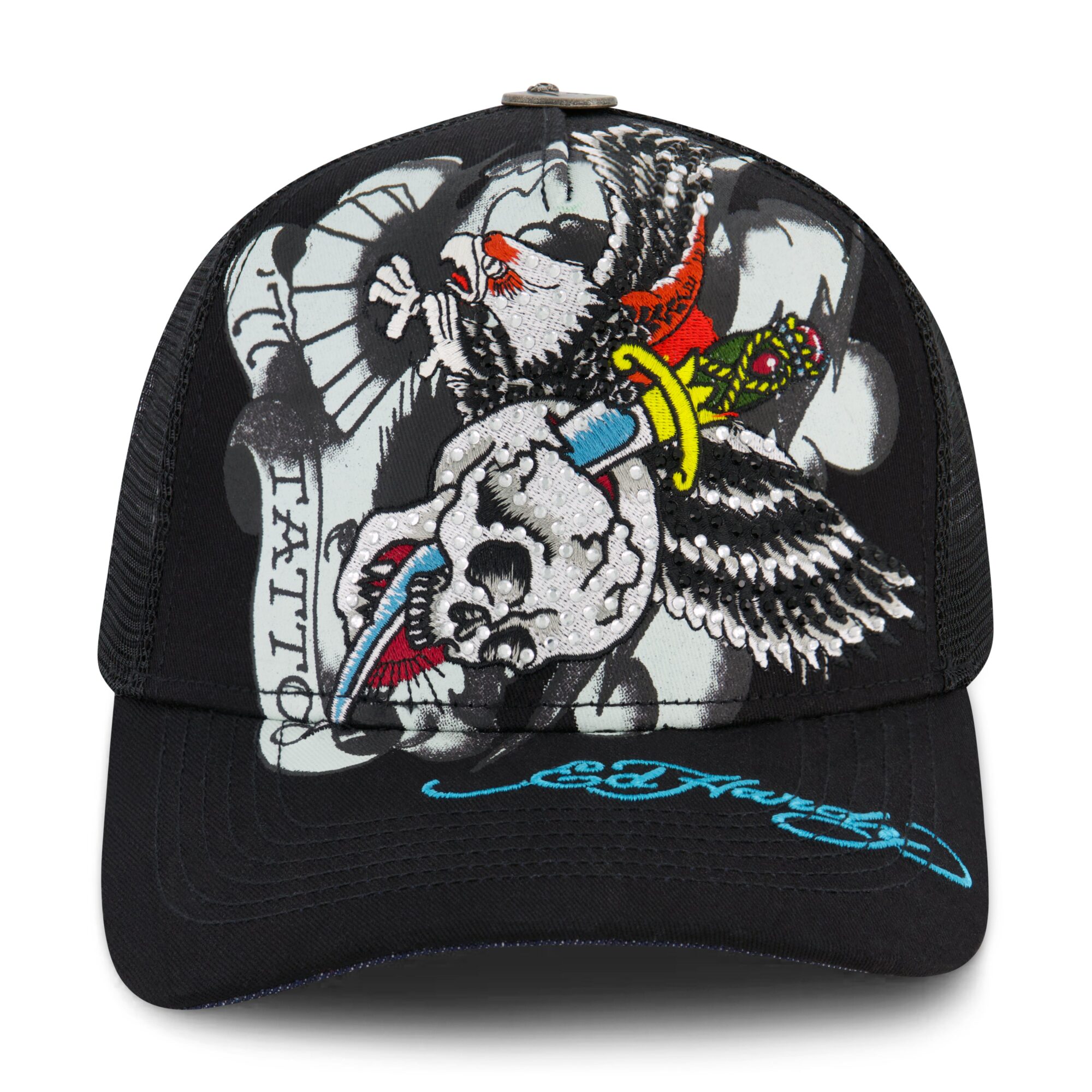 77 EAGLE RHINESTONE TRUCKER HAT