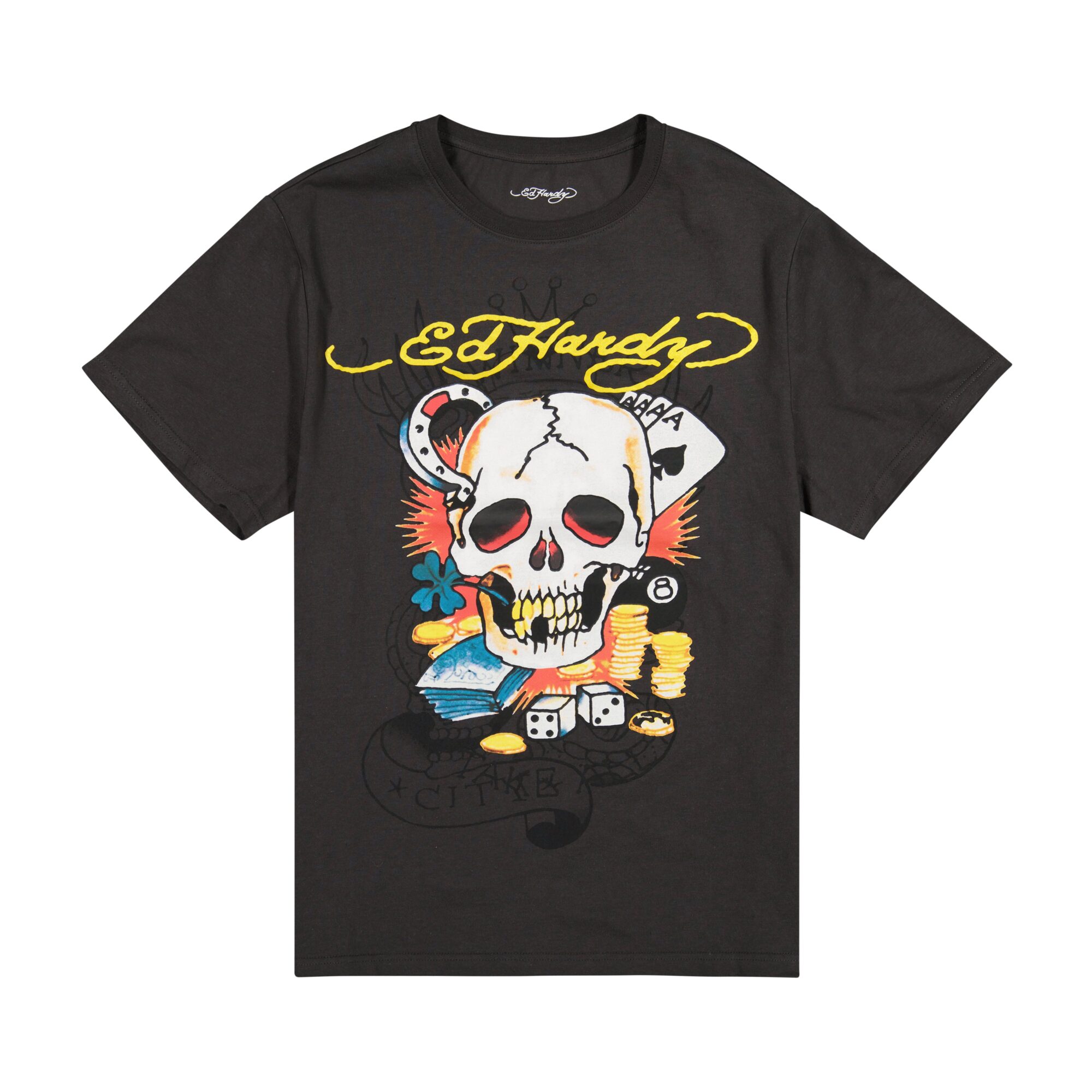 ACE SKULL THROWBACK GRAPHIC TEE