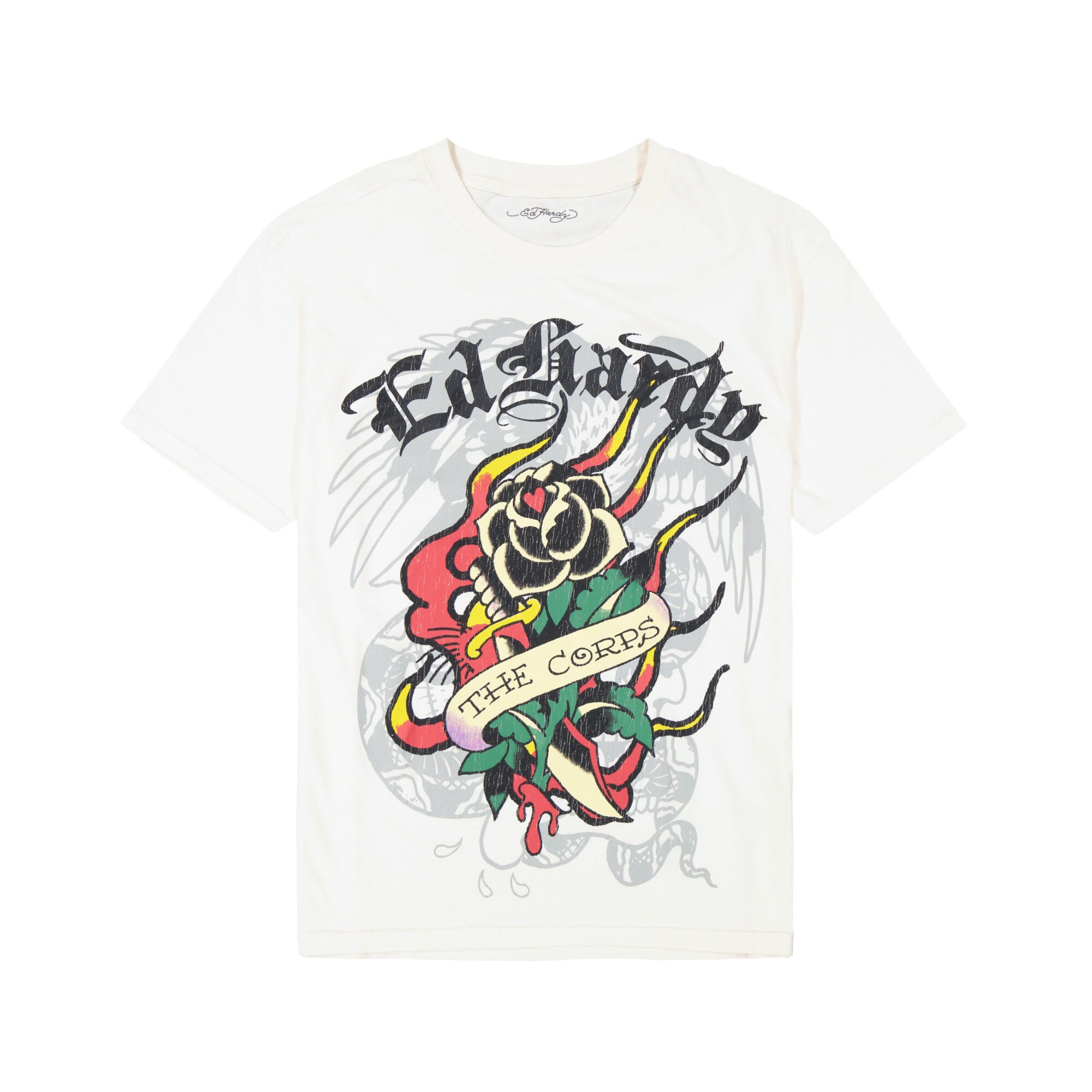 CORP ROSE BOXY TEE