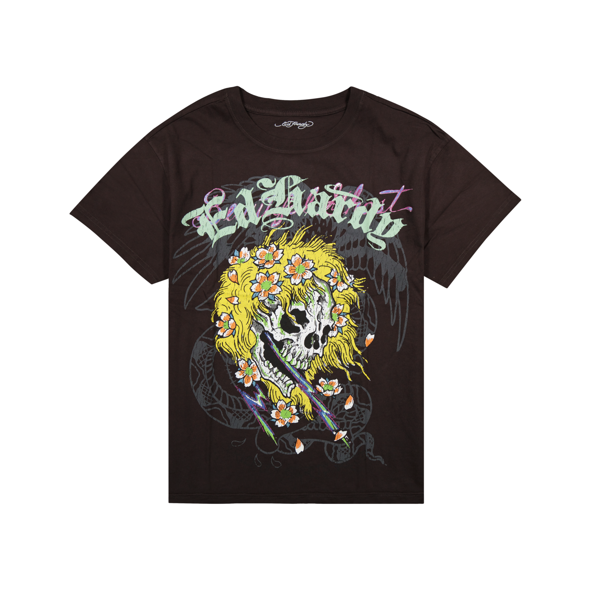 CRAZY SKULL BOXY TEE