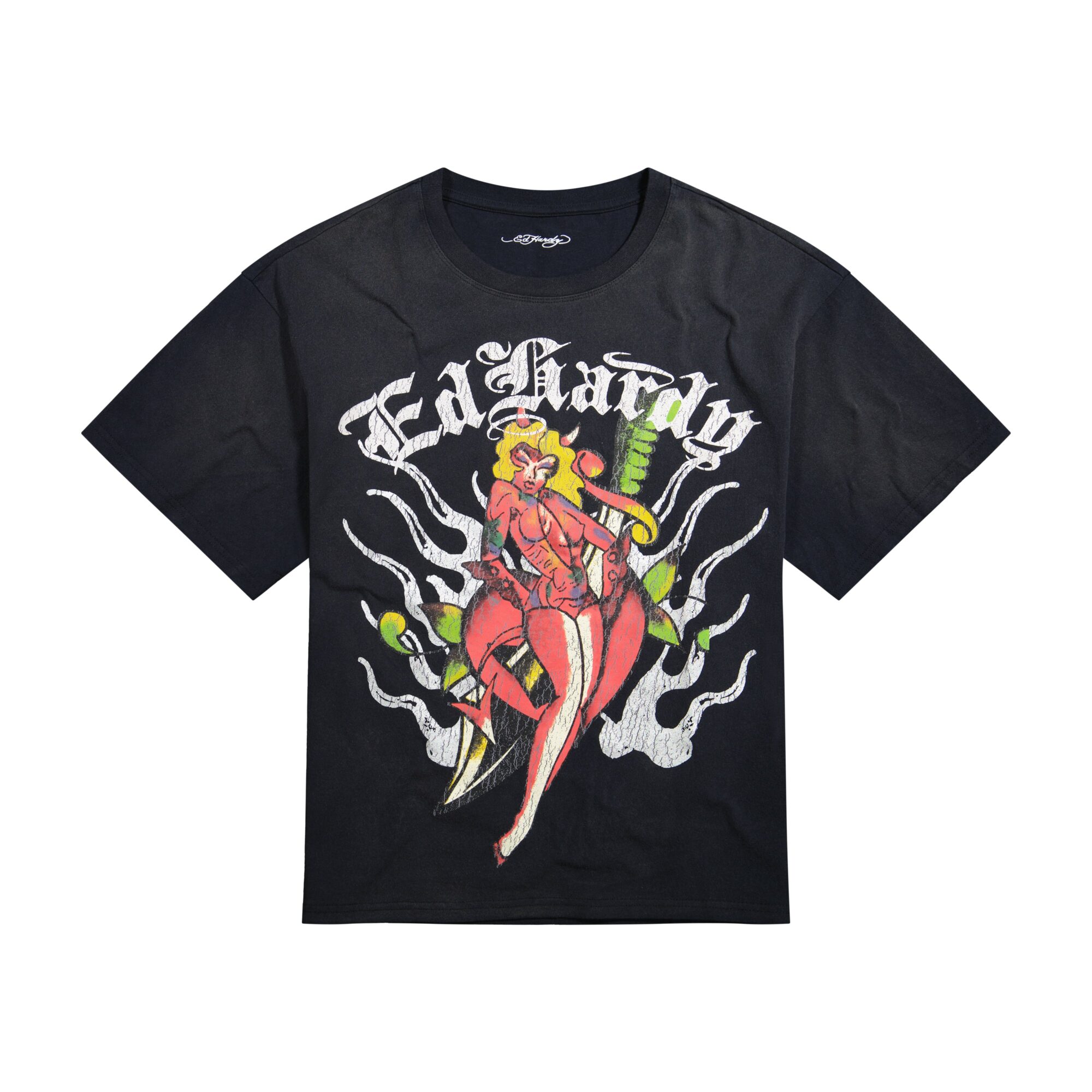 DAGGER PINUP BOXY TEE