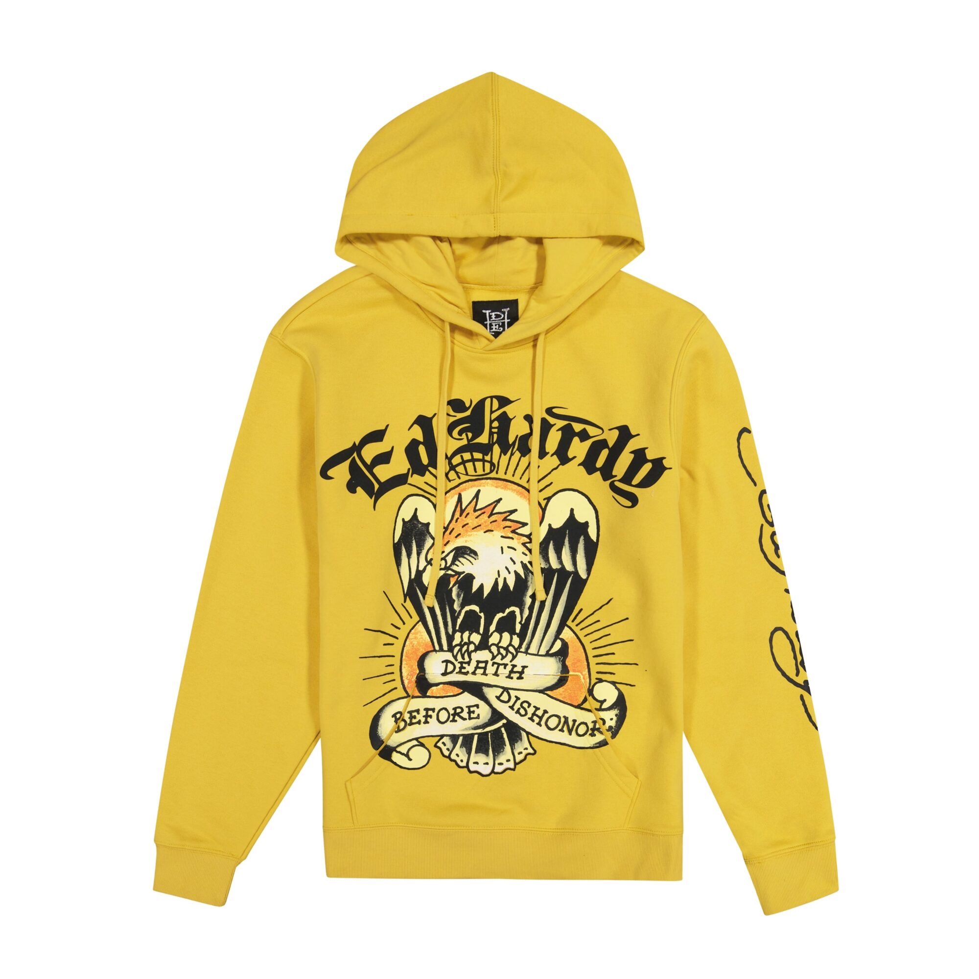 DEATH BEFORE DISHONOR FLEECE PULLOVER HOODIE
