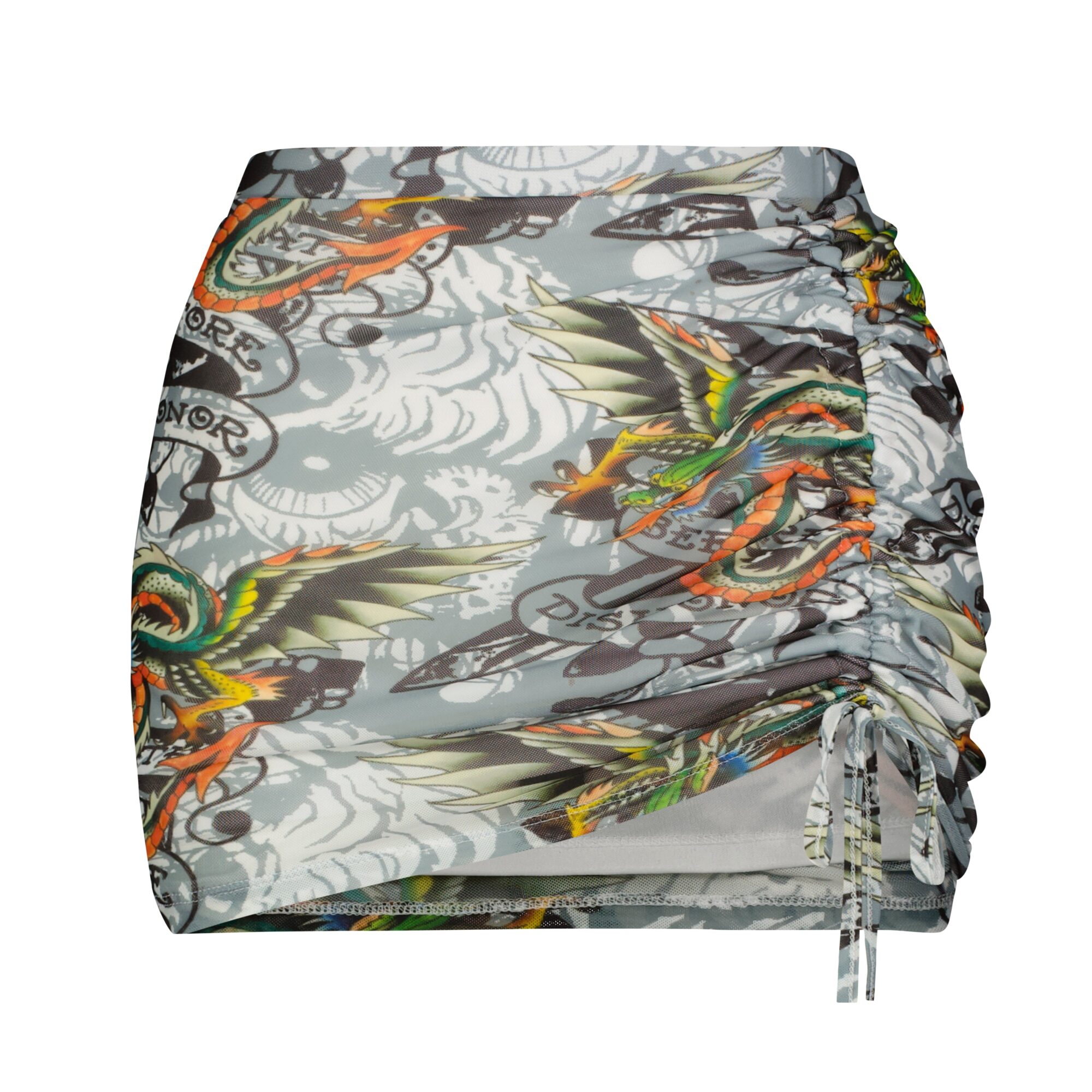 DRAGON WINGS MESH SKIRT