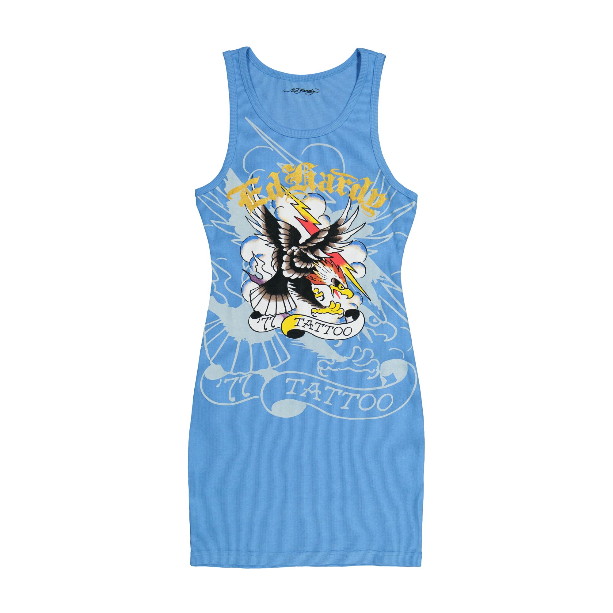 77 EAGLE RIB TANK DRESS