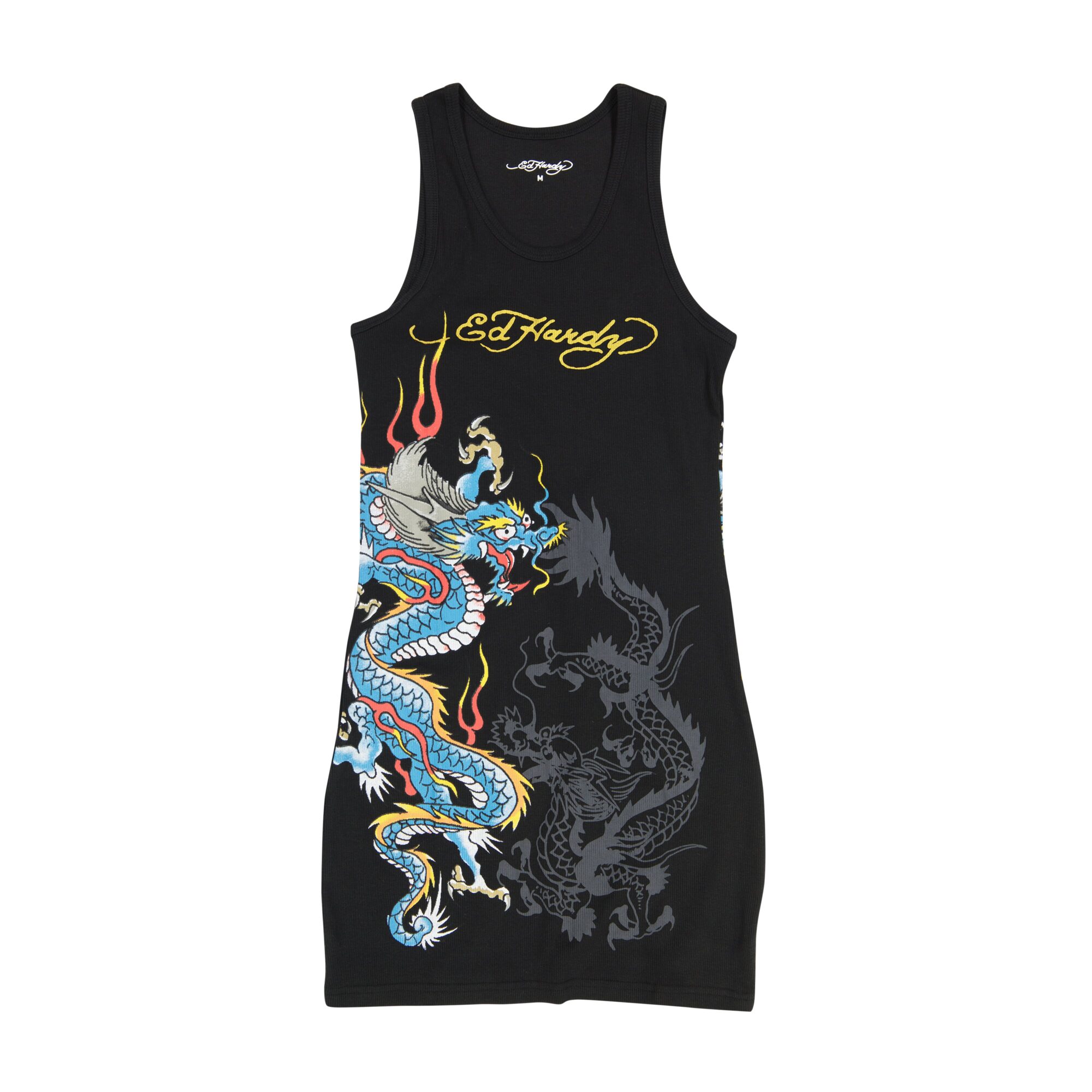 DRAGON RIB TANK DRESS