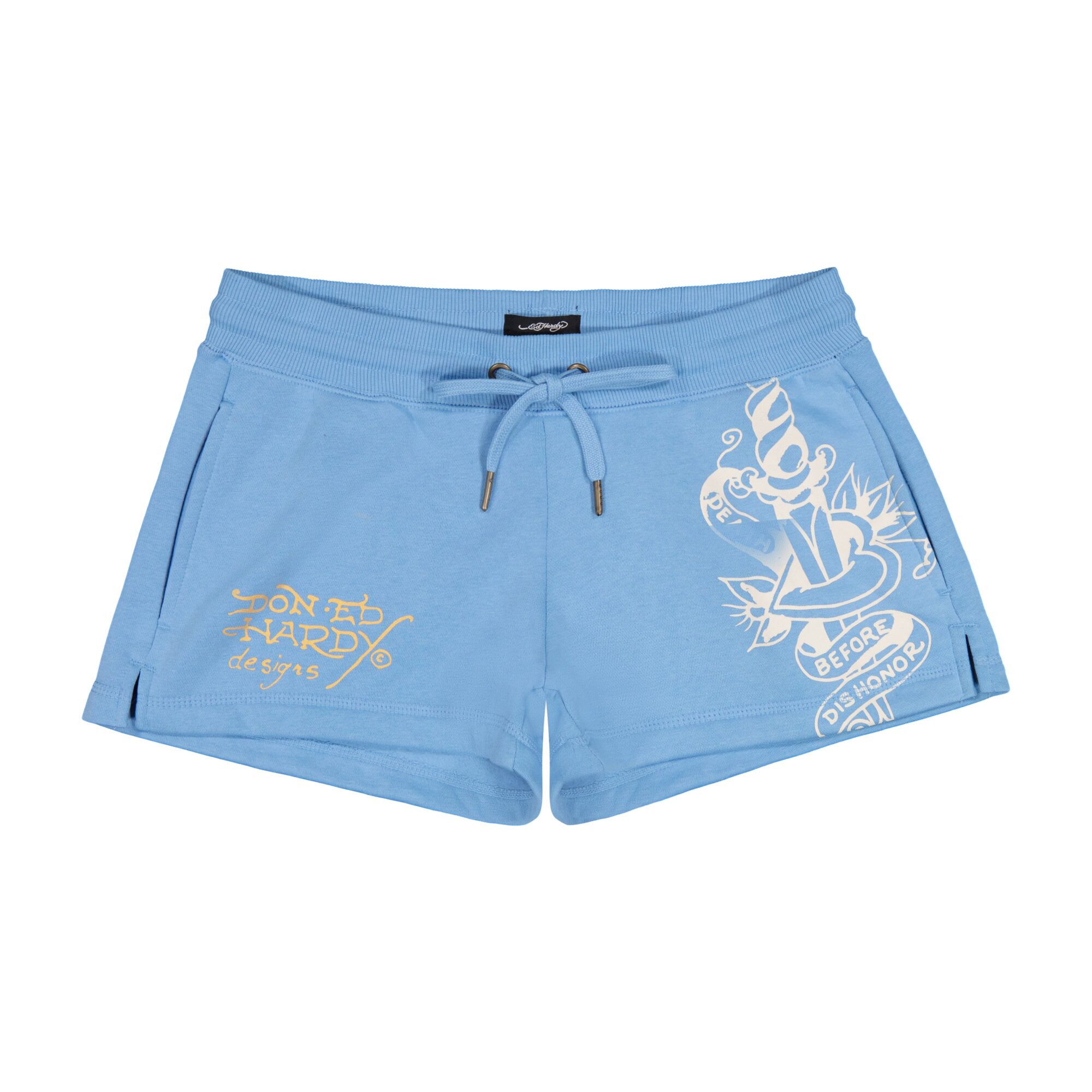 FLOWER SKULLS SWEATSHORT