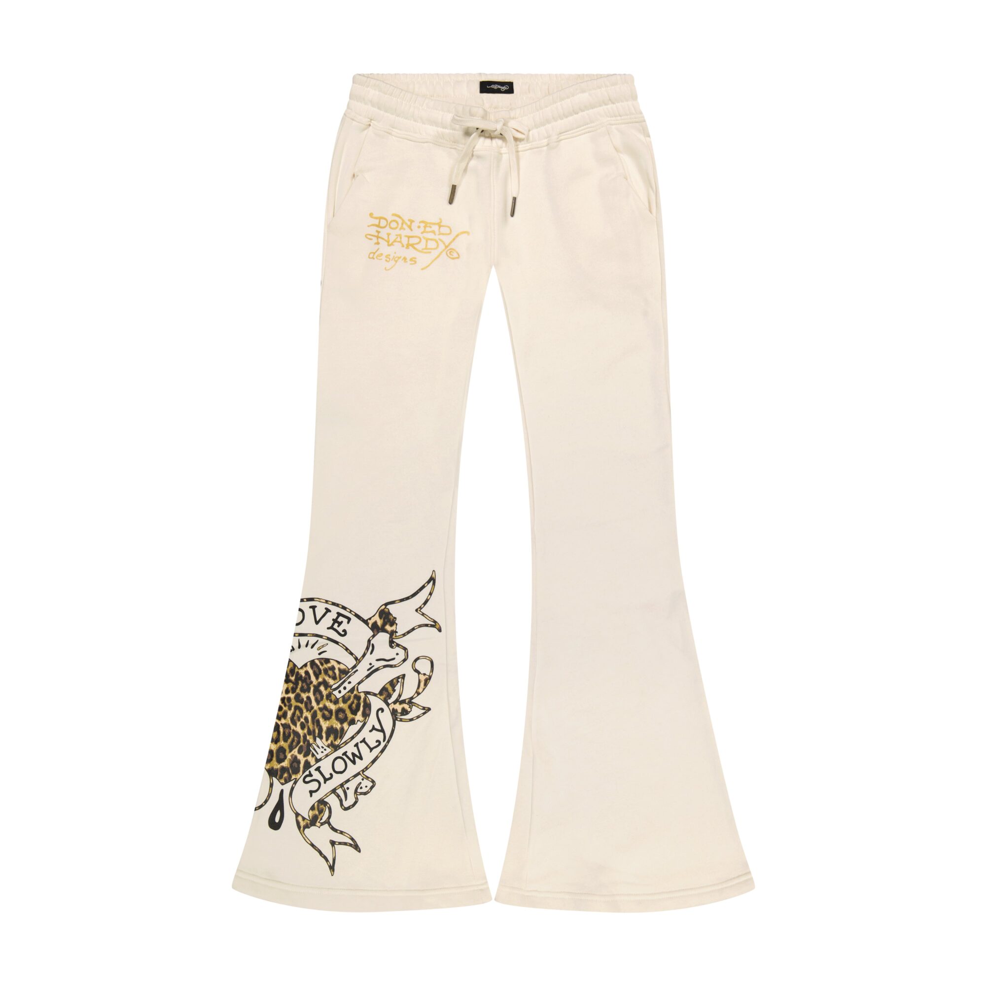 LKS SKULL BOOT CUT SWEATPANTS