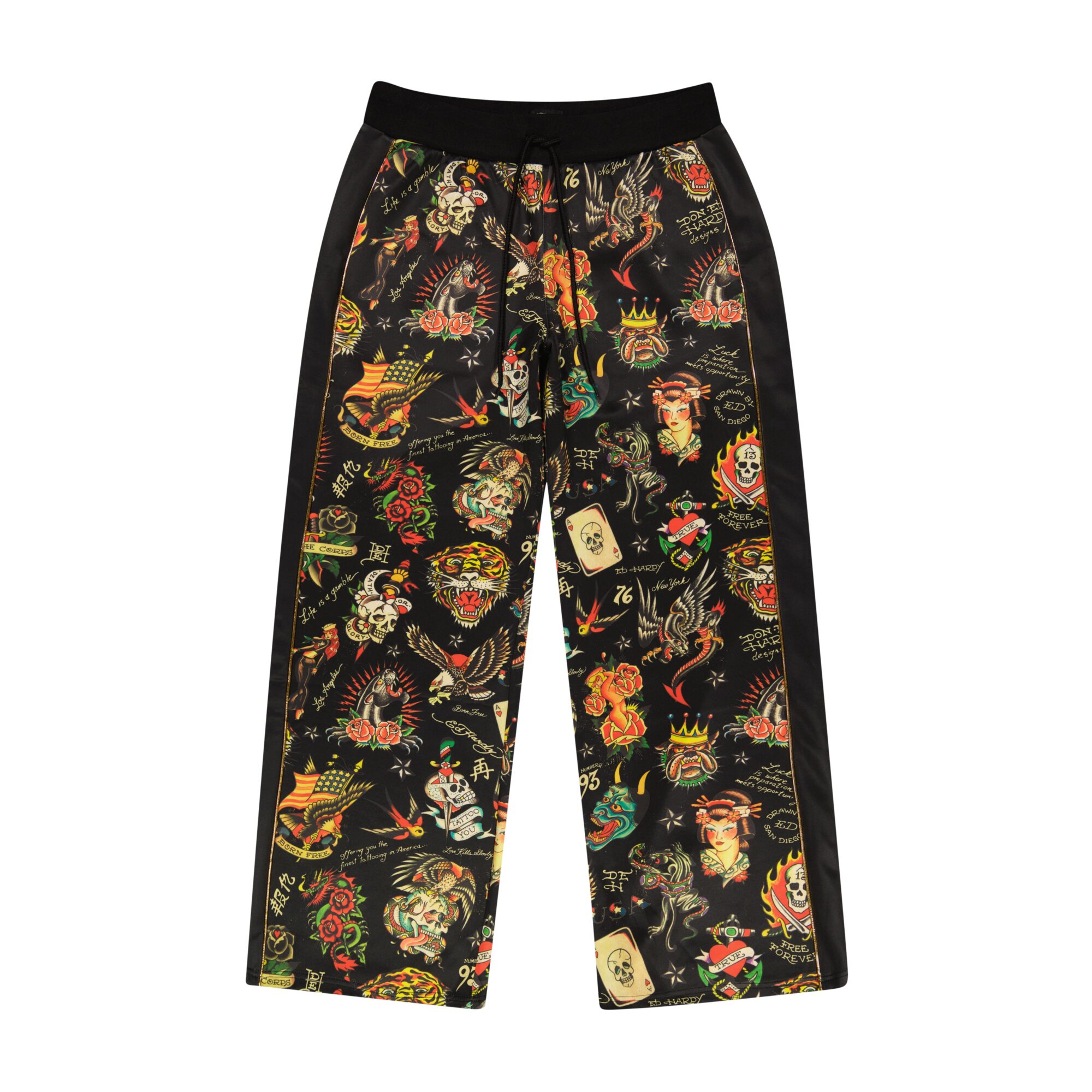 WOMEN'S FLASHBOARD BLACK TRACK PANT