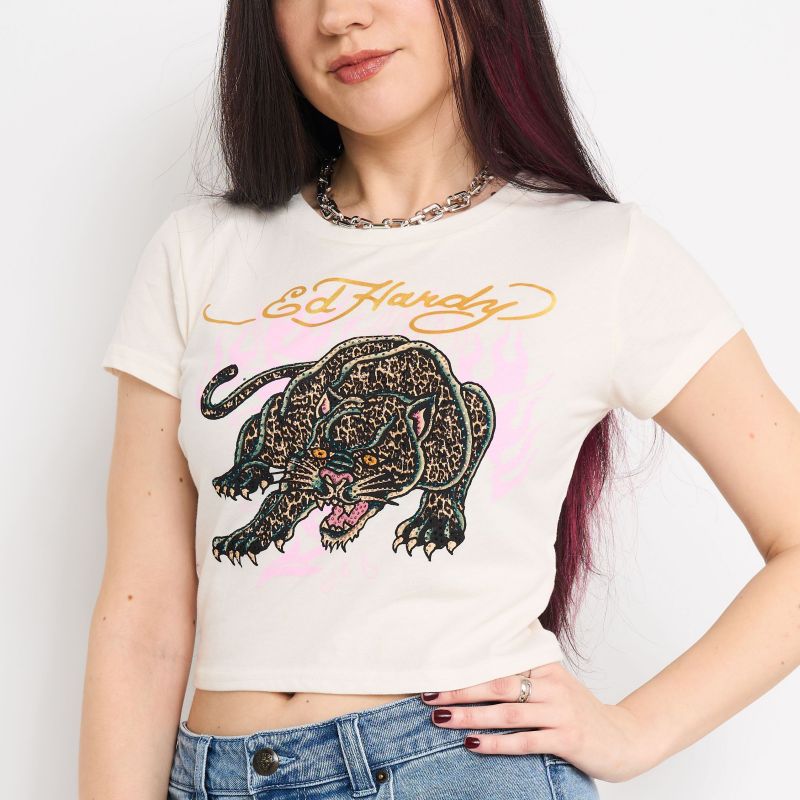 LEOPARD PANTHER BABY TEE